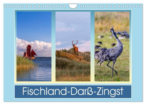 Fischland-Darß-Zingst (Wandkalender 2027 DIN A4 quer), CALVENDO Monatskalender