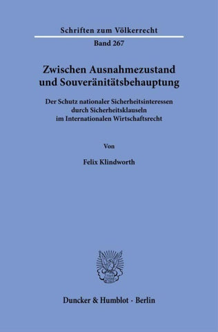 Zwischen Ausnahmezustand und Souveränitätsbehauptung