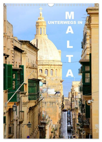 Unterwegs in Malta (Wandkalender 2027 DIN A3 hoch), CALVENDO Monatskalender