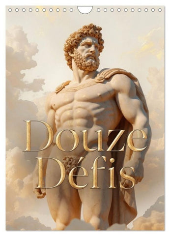 Douze défis (Calendrier mural 2027 DIN A4 horizontal), CALVENDO calendrier mensuel