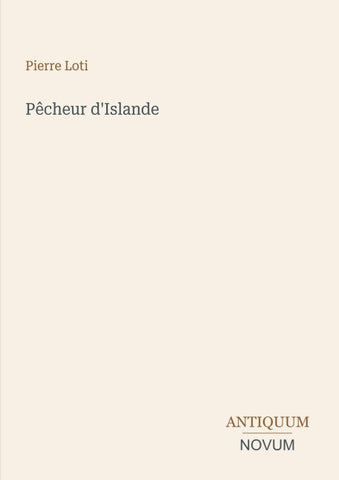 Pêcheur d'Islande