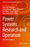 Power Systems Research and Operation