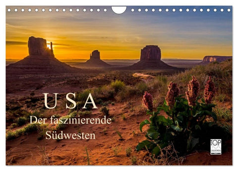 USA Der faszinierende Südwesten (Wandkalender 2026 DIN A4 quer), CALVENDO Monatskalender