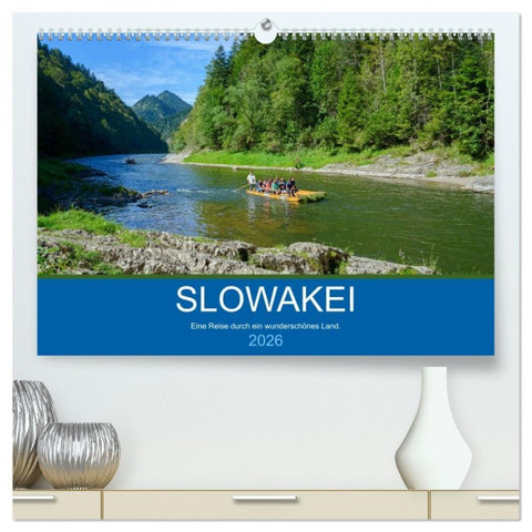 Slowakei - Eine Reise durch ein wunderschönes Land. (hochwertiger Premium Wandkalender 2026 DIN A2 quer), Kunstdruck in Hochglanz