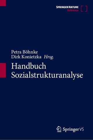 Handbuch Sozialstrukturanalyse