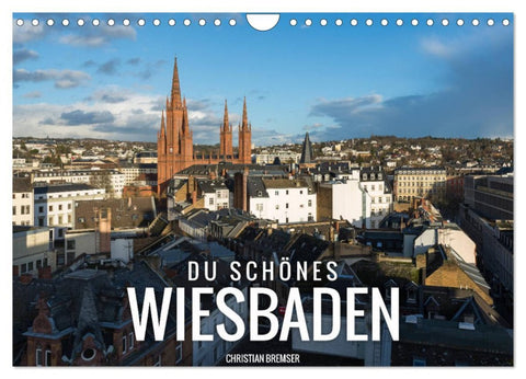 Du schönes Wiesbaden (Wandkalender 2026 DIN A4 quer), CALVENDO Monatskalender