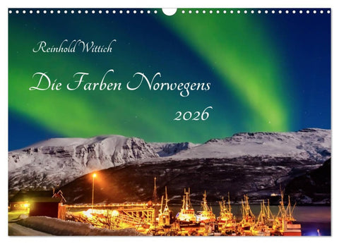 Die Farben Norwegens (Wandkalender 2026 DIN A3 quer), CALVENDO Monatskalender