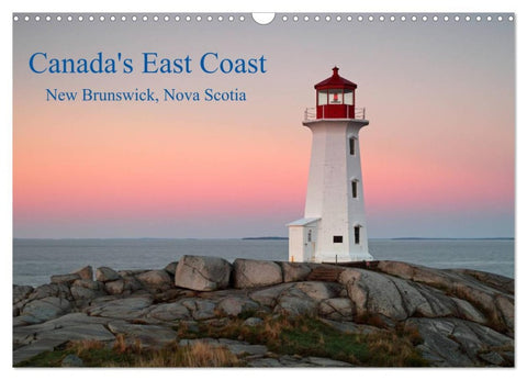 Canada's East Coast / UK-Version (Wall Calendar 2026 DIN A3 landscape), CALVENDO 12 Month Wall Calendar