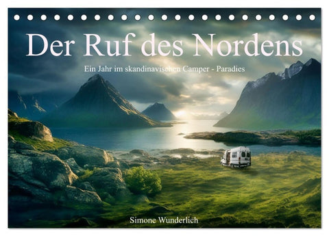 Der Ruf des Nordens (Tischkalender 2027 DIN A5 quer), CALVENDO Monatskalender