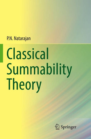 Classical Summability Theory