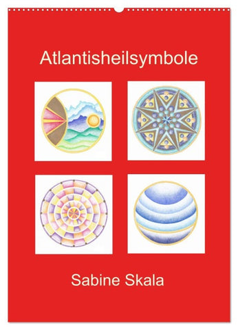 Atlantisheilsymbole (Wandkalender 2026 DIN A2 hoch), CALVENDO Monatskalender
