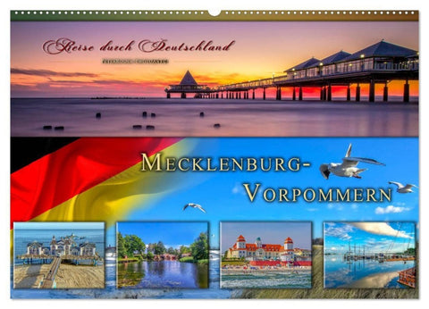 Reise durch Deutschland - Mecklenburg-Vorpommern (Wandkalender 2027 DIN A2 quer), CALVENDO Monatskalender
