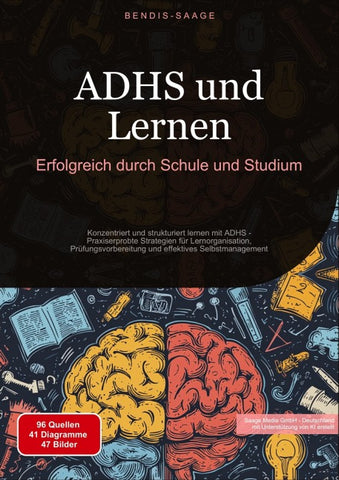 ADHS und Lernen: Erfolgreich durch Schule und Studium