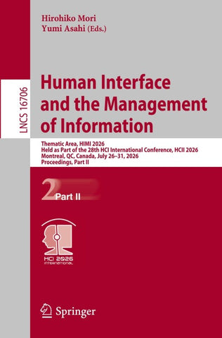Human Interface and the Management of Information