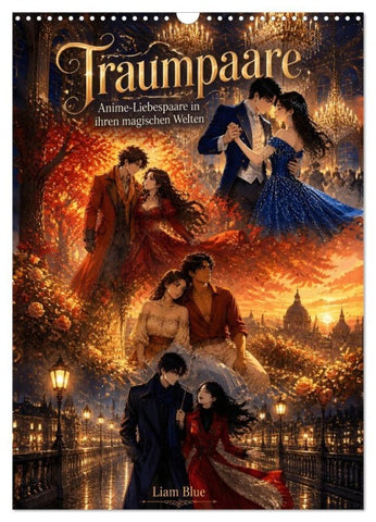 Traumpaare (Wandkalender 2027 DIN A3 hoch), CALVENDO Monatskalender