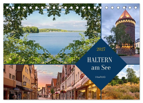Haltern am See (Tischkalender 2027 DIN A5 quer), CALVENDO Monatskalender