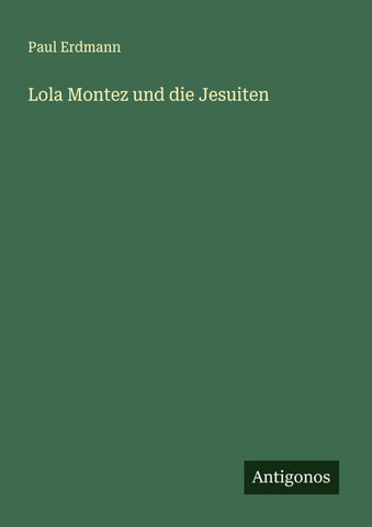 Lola Montez und die Jesuiten