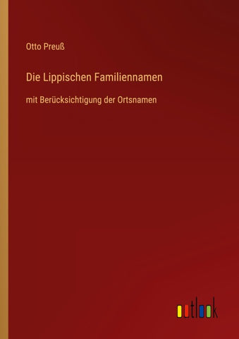Die Lippischen Familiennamen