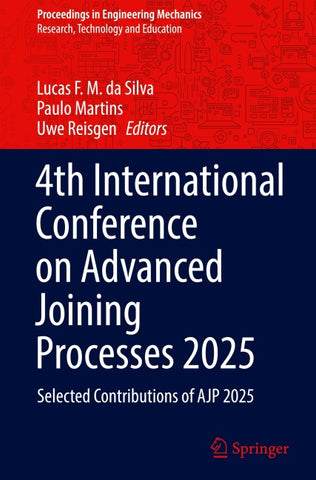 4th International Conference on Advanced Joining Processes 2025