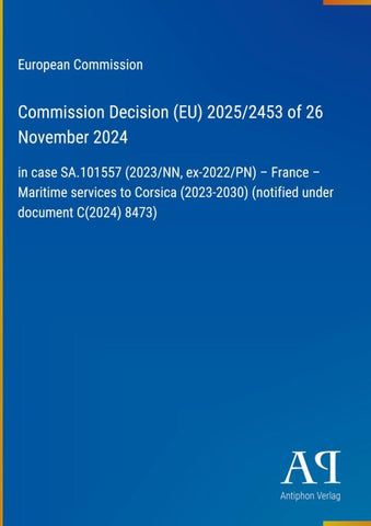 Commission Decision (EU) 2025/2453 of 26 November 2024