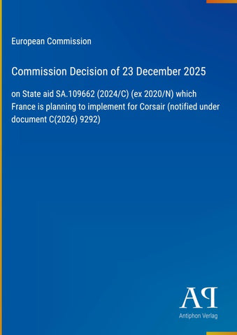 Commission Decision of 23 December 2025