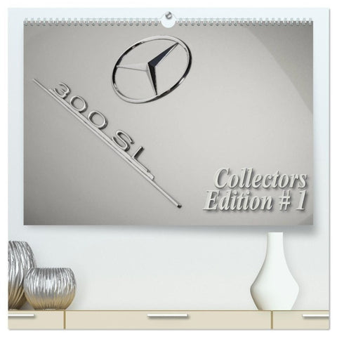 300 SL Collectors Edition # 1 (hochwertiger Premium Wandkalender 2027 DIN A2 quer), Kunstdruck in Hochglanz