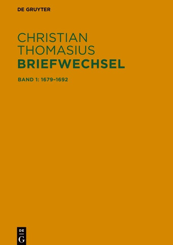 Briefe 1679–1692