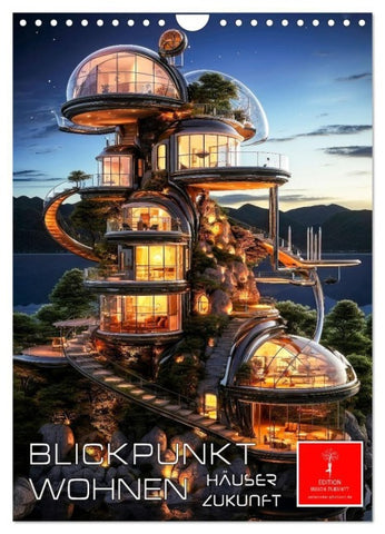 Blickpunkt Wohnen Häuser Zukunft (Wandkalender 2027 DIN A4 hoch), CALVENDO Monatskalender