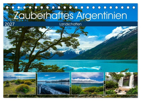 Zauberhaftes Argentinien (Tischkalender 2027 DIN A5 quer), CALVENDO Monatskalender