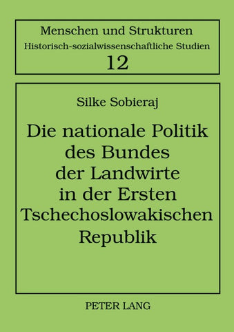 Die nationale Politik des Bundes der Landwirte in der Ersten Tschechoslowakischen Republik