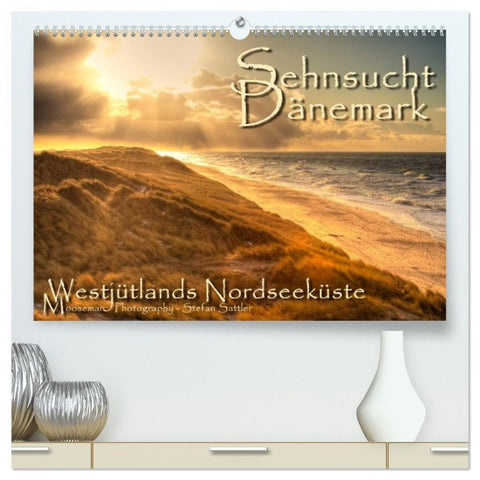 Sehnsucht Dänemark - Danmark (hochwertiger Premium Wandkalender 2026 DIN A2 quer), Kunstdruck in Hochglanz