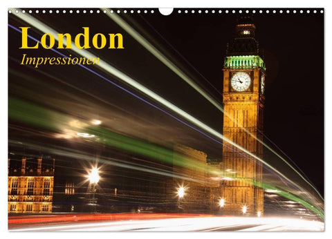 London ¿ Impressionen (Wandkalender 2026 DIN A3 quer), CALVENDO Monatskalender