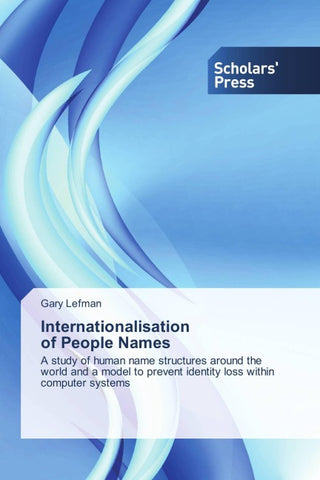 Internationalisation   of People Names