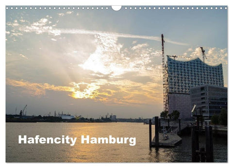 Hafencity Hamburg - die Perspektive (Wandkalender 2027 DIN A3 quer), CALVENDO Monatskalender