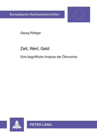 Zeit, Wert, Geld