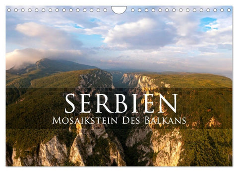 Serbien - Mosaikstein des Balkans (Wandkalender 2027 DIN A4 quer), CALVENDO Monatskalender