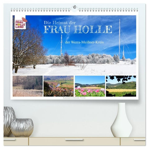 Die Heimat der Frau Holle (hochwertiger Premium Wandkalender 2027 DIN A2 quer), Kunstdruck in Hochglanz