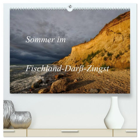 Sommer im Fischland-Darß-Zingst (hochwertiger Premium Wandkalender 2026 DIN A2 quer), Kunstdruck in Hochglanz
