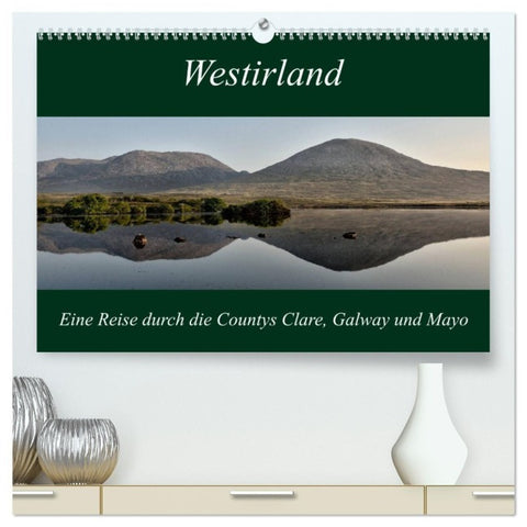 Westirland (hochwertiger Premium Wandkalender 2027 DIN A2 quer), Kunstdruck in Hochglanz