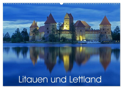 Litauen und Lettland (Wandkalender 2026 DIN A2 quer), CALVENDO Monatskalender