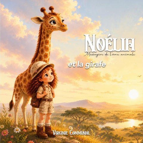 Noélia et la girafe