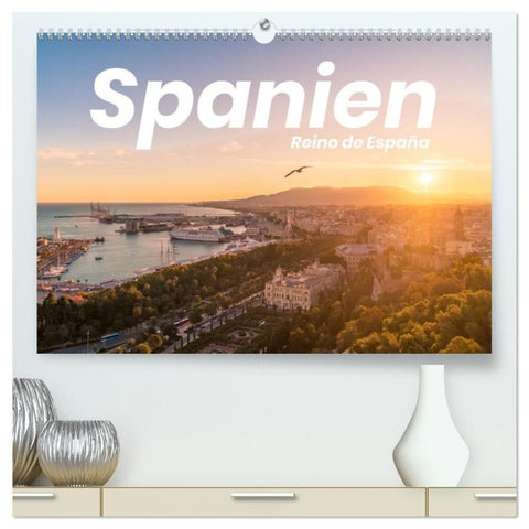 Spanien - einzigartige Motive (hochwertiger Premium Wandkalender 2027 DIN A2 quer), Kunstdruck in Hochglanz