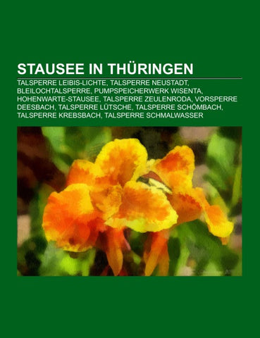 Stausee in Thüringen