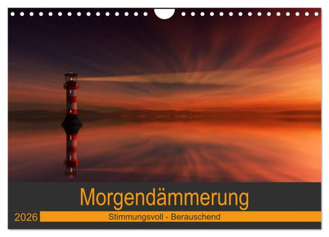 Morgendämmerung (Wandkalender 2026 DIN A4 quer), CALVENDO Monatskalender