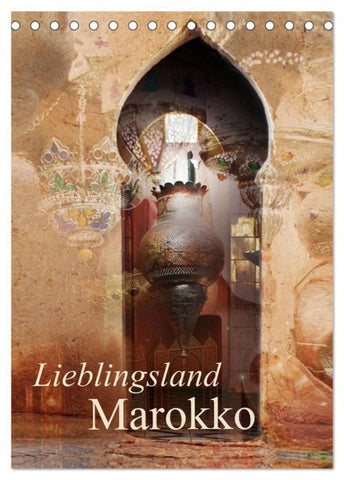 Lieblingsland Marokko (Tischkalender 2027 DIN A5 hoch), CALVENDO Monatskalender