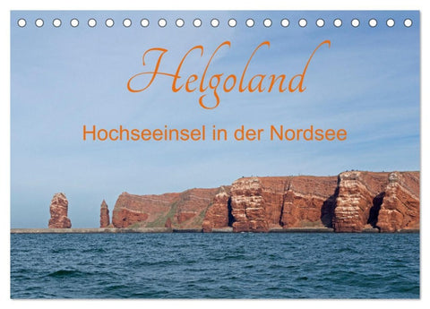 Helgoland - Hochseeinsel in der Nordsee (Tischkalender 2026 DIN A5 quer), CALVENDO Monatskalender