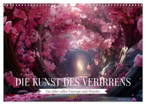 Die Kunst des Verirrens (Wandkalender 2027 DIN A3 quer), CALVENDO Monatskalender