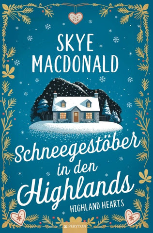 Schneegestöber in den Highlands