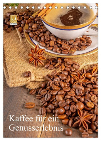 Kaffee für ein Genusserlebnis (Tischkalender 2026 DIN A5 hoch), CALVENDO Monatskalender