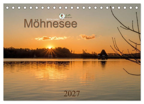 Möhnesee - das westfälische Meer (Tischkalender 2027 DIN A5 quer), CALVENDO Monatskalender